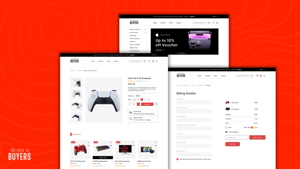 eCommerce UI Example